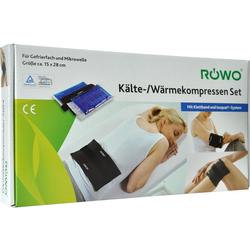 Eine Verpackung mit einem Kälte-/Wärmekompressen-Set für den Körper.